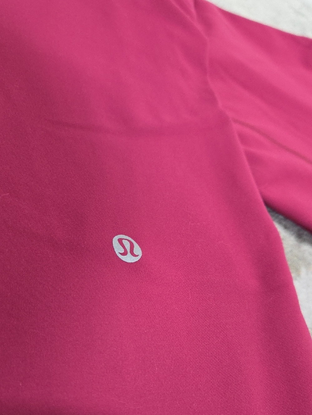 LULULEMON Magenta Hot Pink Leggings with Pockets Size 8 - Picture 6 of 10